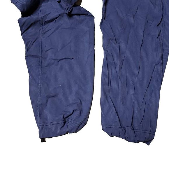 Lululemon lab dance studio pants blue black adjustable ankle 32" pants - Picture 10 of 11